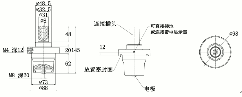 狗子28核材250A充气柜套管结构图.gif